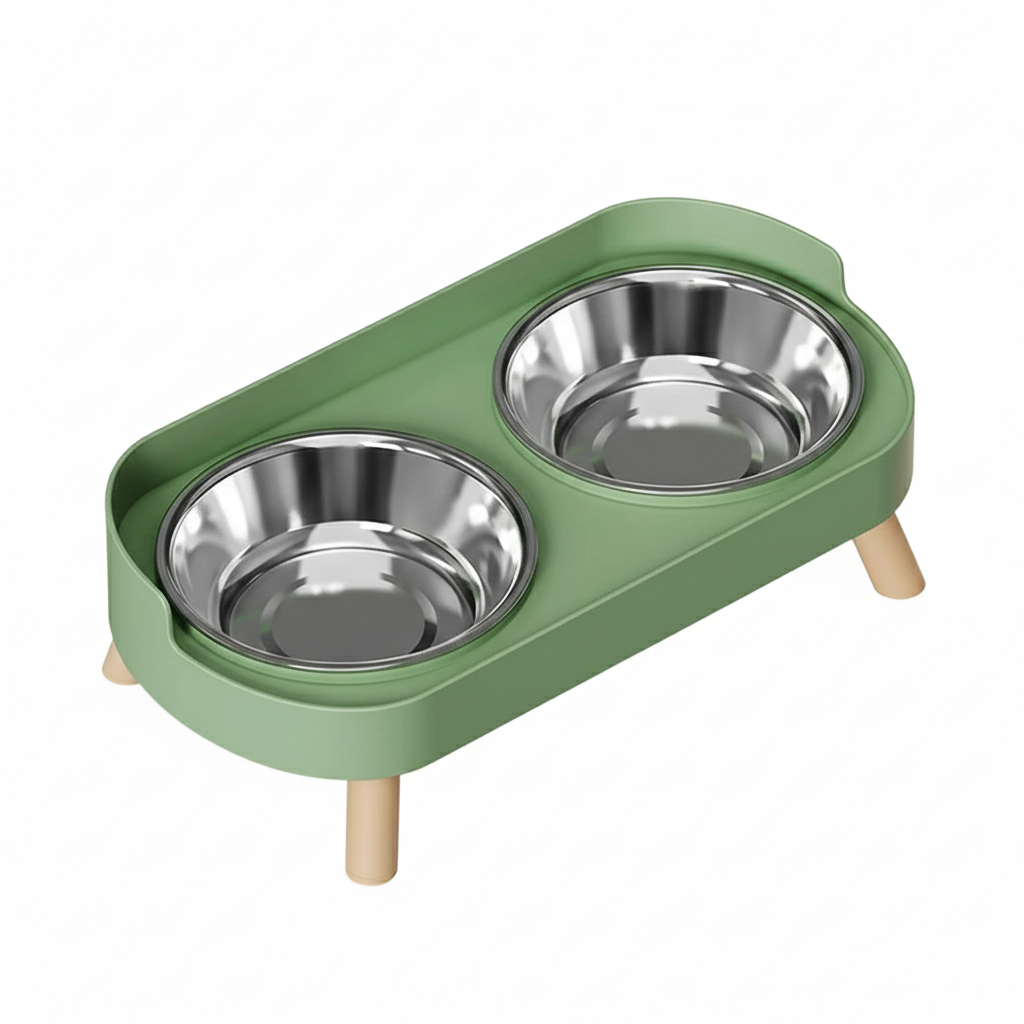 Elevated Bowl for Dogs & Cats