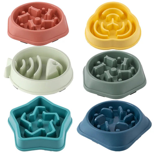 Slow Feeder Bowls for Dogs & Cats